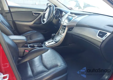 2011 Hyundai Elantra Limited (Ulsan Plant) from USA, damaged, VIN KMHDH4AE0BU157336